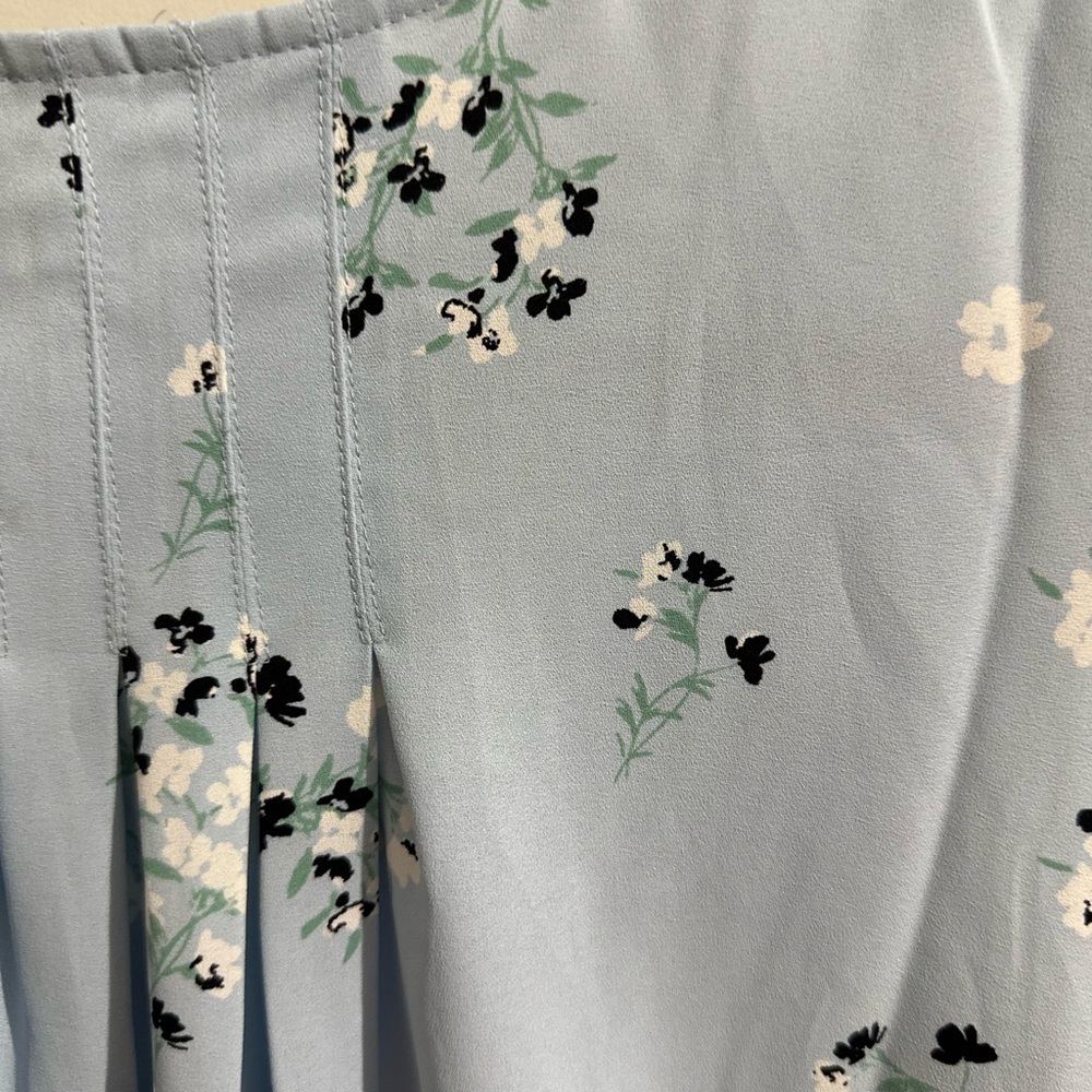 2X 41 Hawthorn Light Blue Floral Blouse - Picture 5 of 5